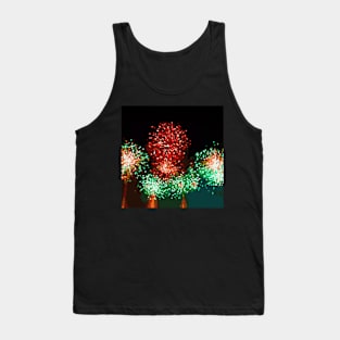 Pixel Firework No.49 Tank Top